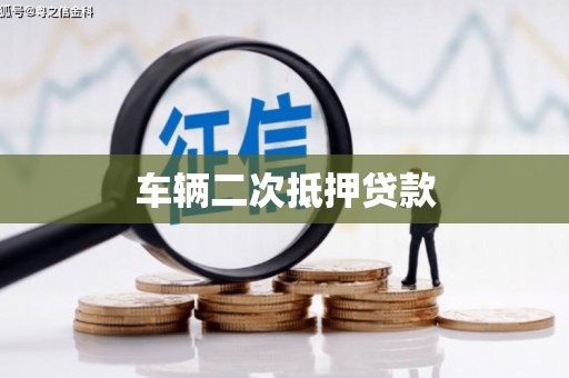 鄢陵车辆二次抵押贷款