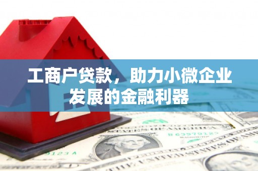 鄢陵工商户贷款，助力小微企业发展的金融利器