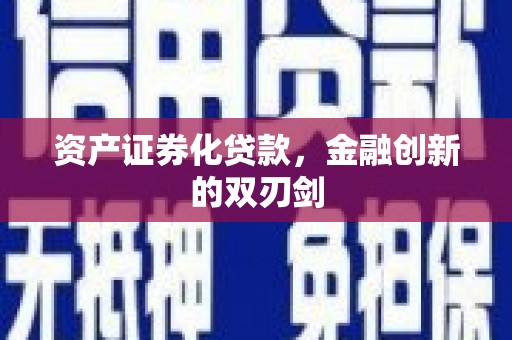 鄢陵资产证券化贷款，金融创新的双刃剑