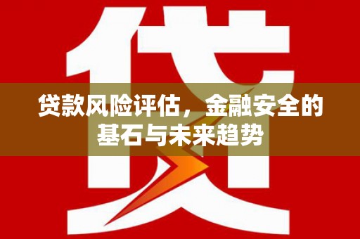 鄢陵贷款风险评估，金融安全的基石与未来趋势