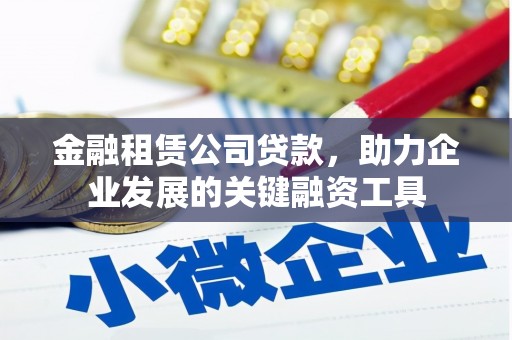 鄢陵金融租赁公司贷款，助力企业发展的关键融资工具