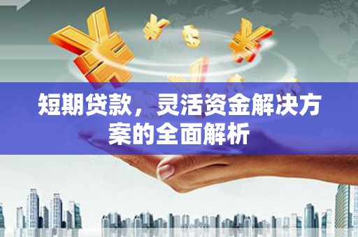 鄢陵短期贷款，灵活资金解决方案的全面解析