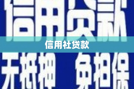 鄢陵信用社贷款