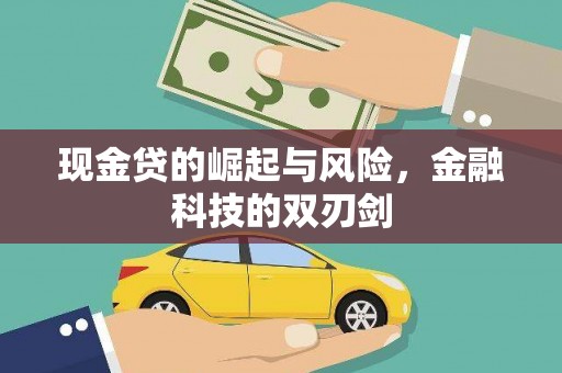 鄢陵现金贷的崛起与风险，金融科技的双刃剑