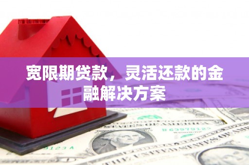 鄢陵宽限期贷款，灵活还款的金融解决方案
