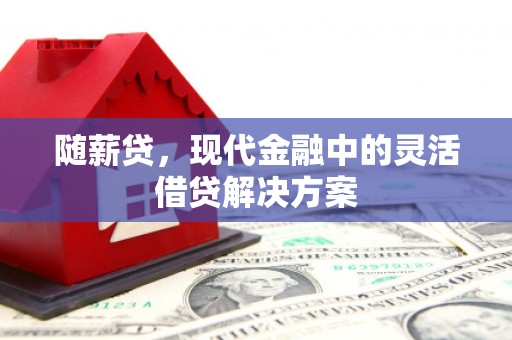 鄢陵随薪贷，现代金融中的灵活借贷解决方案