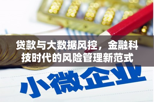 鄢陵贷款与大数据风控，金融科技时代的风险管理新范式