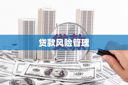 鄢陵贷款风险管理