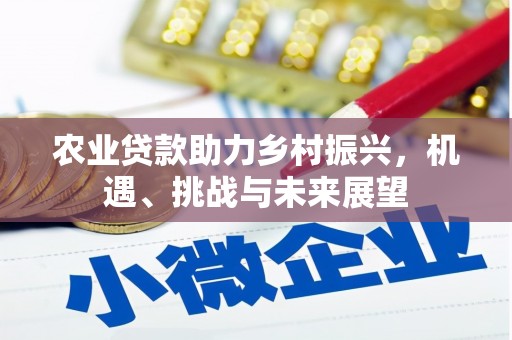 鄢陵农业贷款助力乡村振兴，机遇、挑战与未来展望