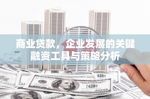鄢陵商业贷款，企业发展的关键融资工具与策略分析