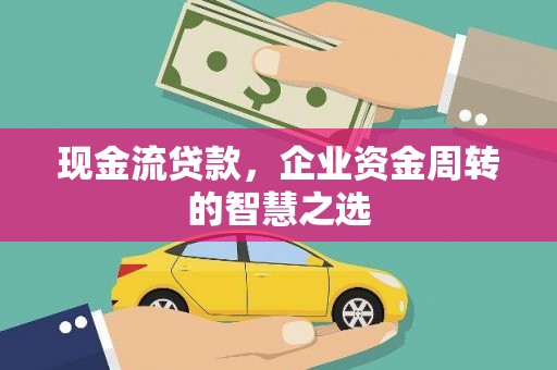 鄢陵现金流贷款，企业资金周转的智慧之选