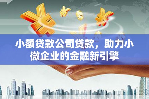 鄢陵小额贷款公司贷款，助力小微企业的金融新引擎