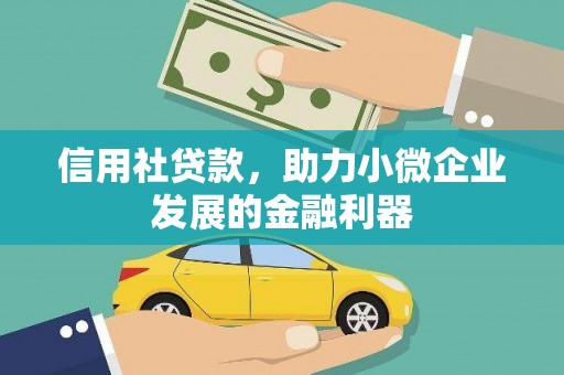 鄢陵信用社贷款，助力小微企业发展的金融利器