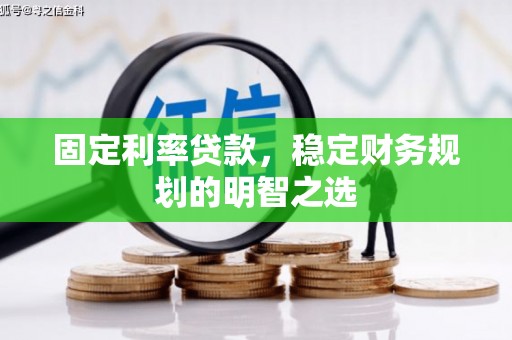 鄢陵固定利率贷款，稳定财务规划的明智之选