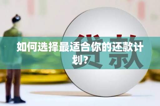 鄢陵如何选择最适合你的还款计划？